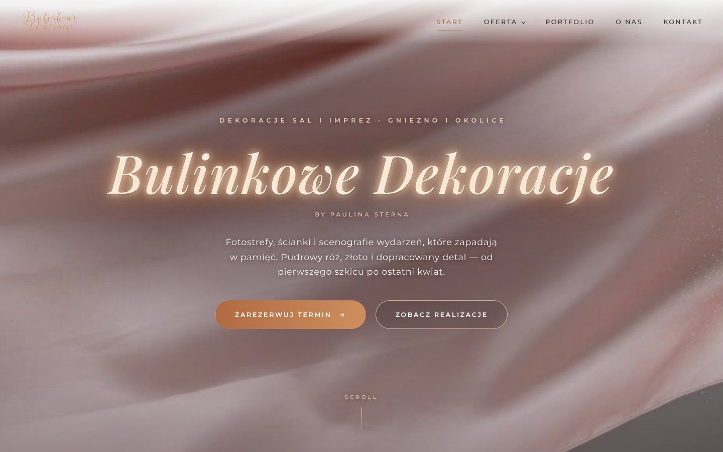 Strona bulinkowedekoracje.pl