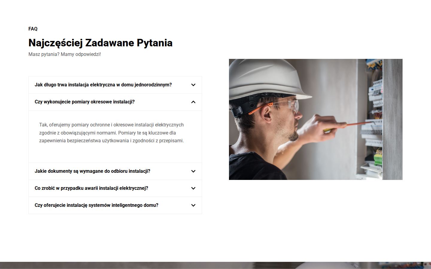 Najczęściej zadawane pytania