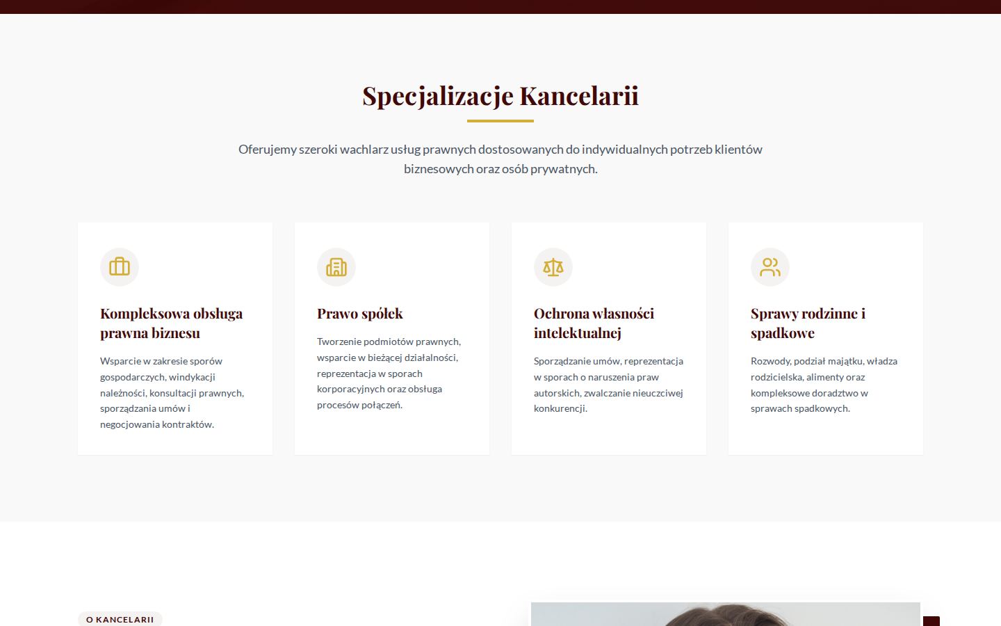 Specjalizacje kancelarii