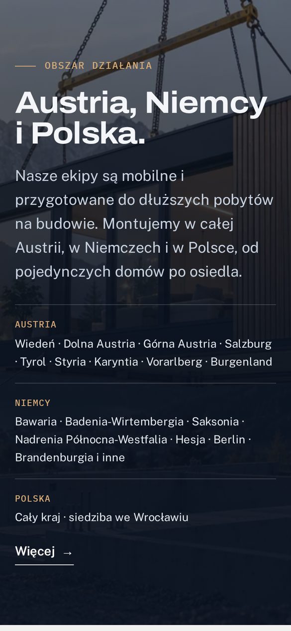 Obszar działania
